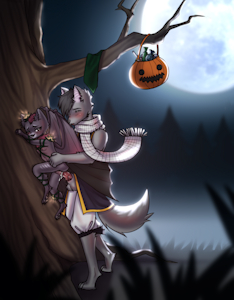 moonlit halloween