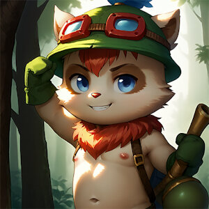 Little boy in the jungle