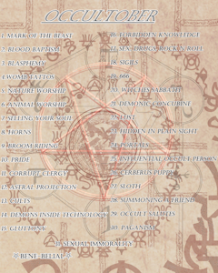 Occultober 2024!