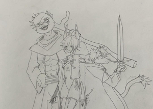 Isekai comic First Draw