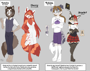 NEW OCS FOR FUTURE STORIES
