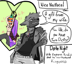 Kingyena and Empress Krica Datenight