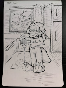 "Sun" - Day 9 Inktober 2024