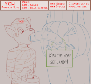 YCH - Pumpkin Nose