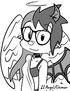 Iztober 2024 - 11. Angel/Demon
