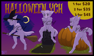 Halloween mini YCH collection! OPEN