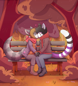Kiss me ❤️ (Art by Pucco)