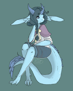 Sea Green Ponderings by LunaEden