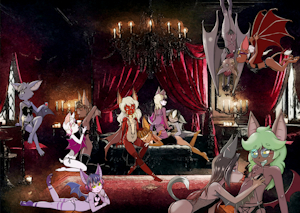 A refined orgy of bats and kinks
