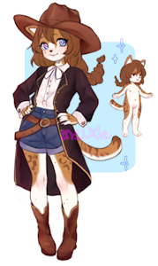 COWGIRL KITTY ADOPT || [CLOSED]