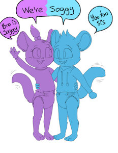 Soggy siblings