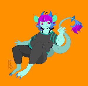 little sea monster