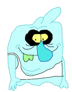 Scratch the Ghost in his Undershirt