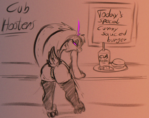 Starla's new part-time job