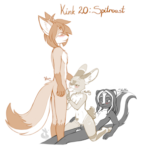 Kinktober No20 - Spitroast