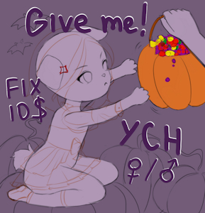 Give me my candy!!! YCH