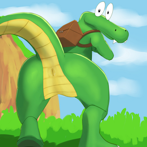 Croc Backing Up