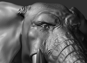 WIP elephant comm #2