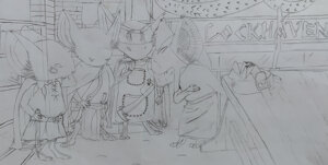 The "Bright and Early" patroll - Mouse Guard