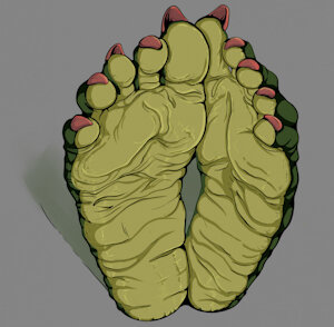 Elizabeth feet (#sole tunnel)