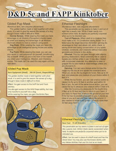 Kinktober- Pet Play & Fleshlight