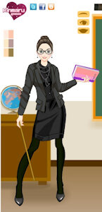 Natalie as a teacher