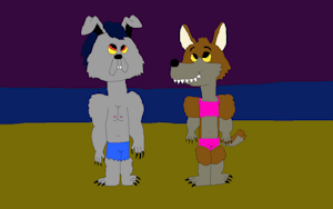 David and Taylor are Werewolves Kids