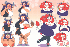 Extra outfit: Cows