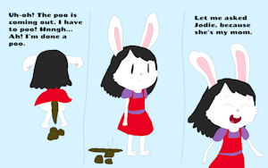 Elinor takes a shit. (Archived)