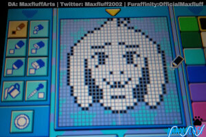 Asriel Dreemurr Sprite In Mario Kart DS
