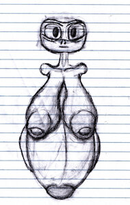 Frog Girl Brood Mother
