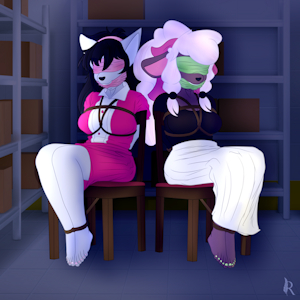 Cheryl and Carla stored away