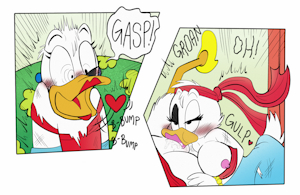 Donald just found out Daisy can deepthroat