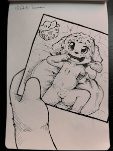 "Camera" - Day 26 Inktober 2024