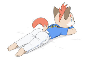 Frep on stomach