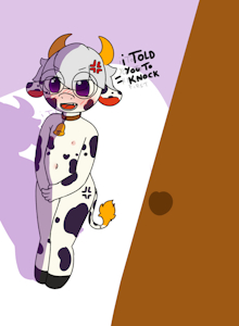 Cow nudity