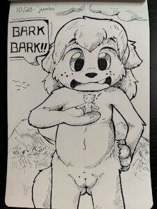 "Jumbo" - Day 28 Inktober 2024