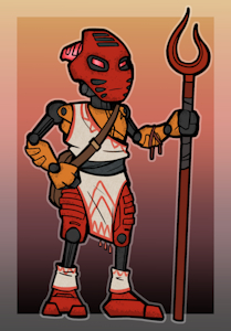 Ruadh the Ta-Matoran