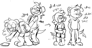 random furrealife doodles #5
