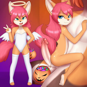 My Angel is a Centrefold (Art by Hardyboy)