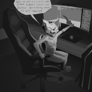 Guest gaymer on the stream