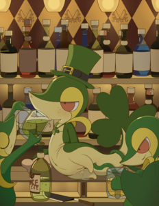 Clover leaf snivy