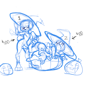 After Halloween YCH