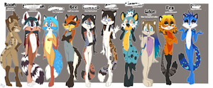 *ADOPTABLES*_Birds of a feather