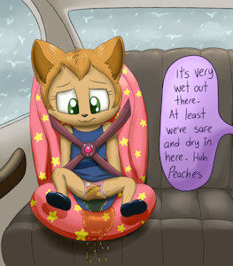 wetting in the car