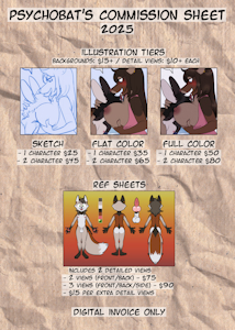 2025 comm sheet