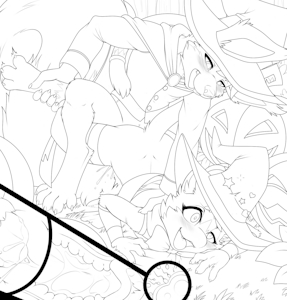 YCH-2 Halloween! (Ink only)