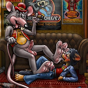 Izvini in: Chuck's Dressing Room of Depravity [With Bonus Art!]