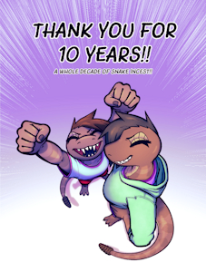 A Decade of Snake Incest
