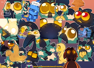 Telegram Sticker Pack! (I'm also on BSKY now)